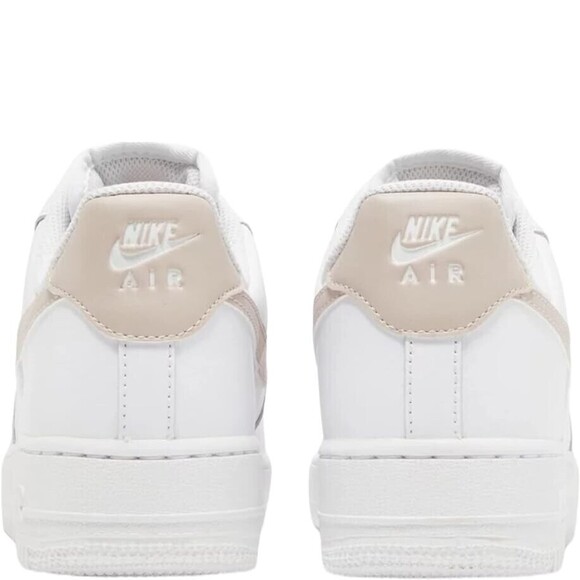 Nike Womens Air Force 1 '07 Low-Top Sneakers 6 White/Fossil Stone/White/White - Picture 3 of 4